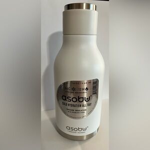 2/$15 NIB ASOBU “Urban Bottle” 16 oz/460 mL vacuum insulated water bottle